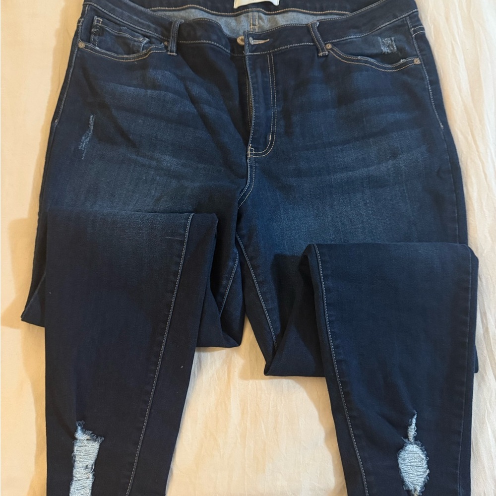 KanCan Dark Blue Skinny Jeans